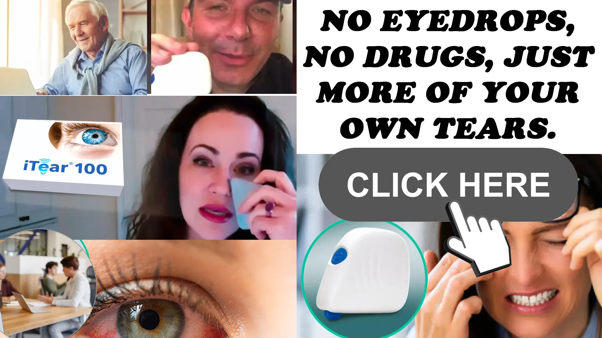 Introducing the iTEAR100: Your Personal Oasis for Dry Eyes